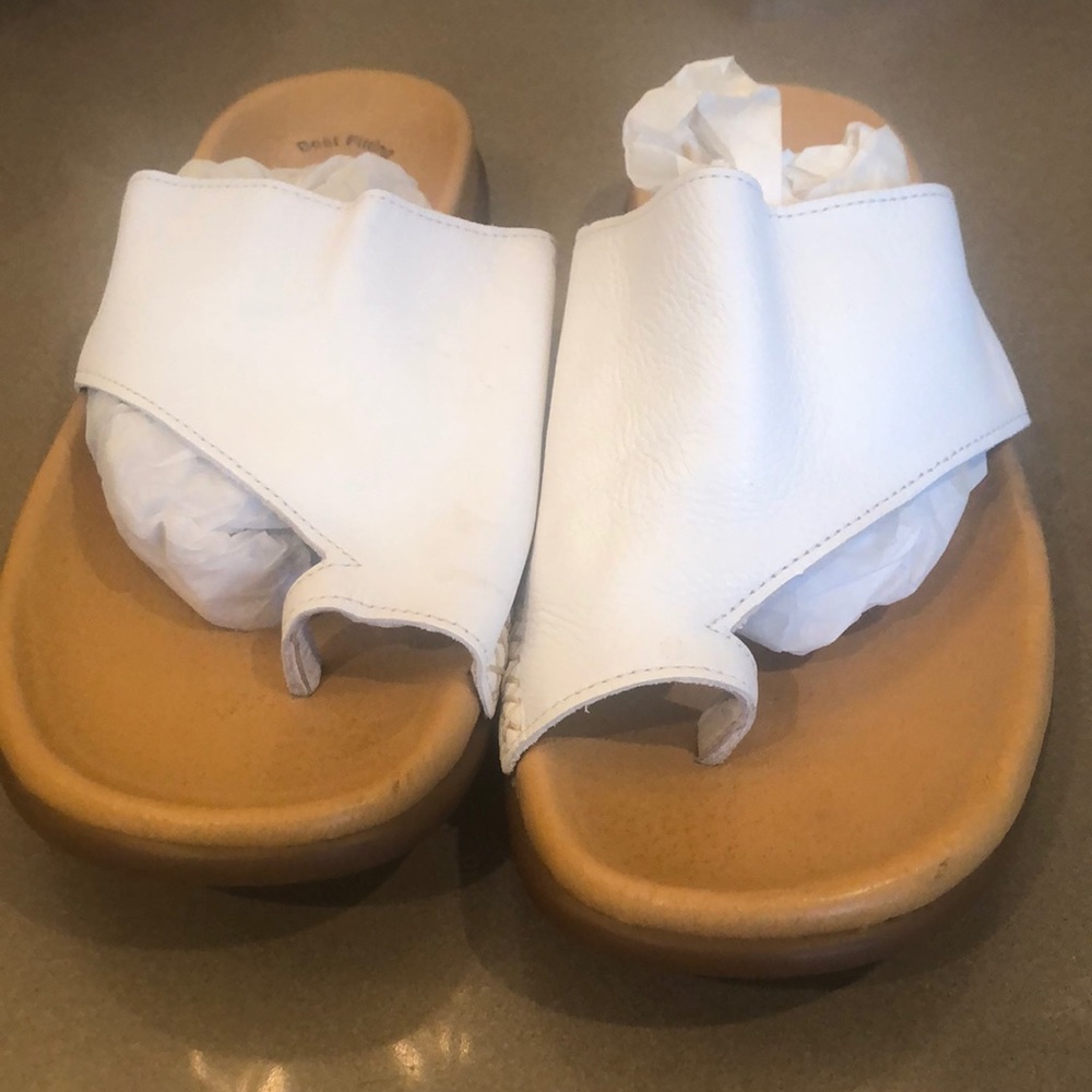 Gabor sandals white 8.5